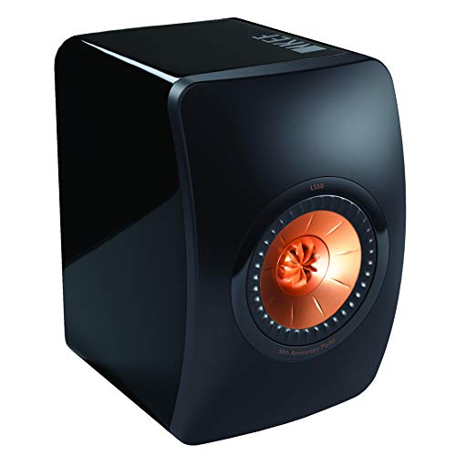 KEF LS50 Mini Monitor - High Gloss Piano Black (Pair), Speaker only
