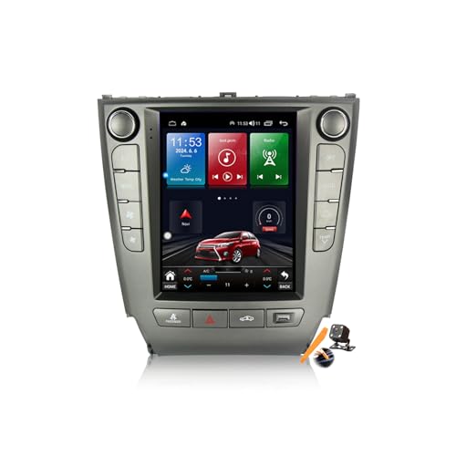 Ts7,YLOXFW Android 14.0WI2 DinԍڃXeIKp L-exus IS IS250 IS300 IS350 2005-2011 GPS Navigation 9.7C`^b`XN[Cz}`fBArfIv[[FM