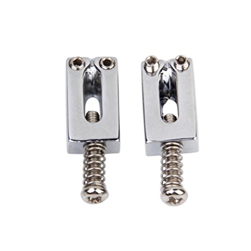 Winomo Zilveren zadel voor elektrische gitaar, 6 stuks - Image 4