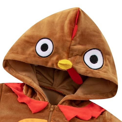 InBakjade Baby Animal Unisex Thanksgiving Turkey 3-6M by InBakjade - Image 2
