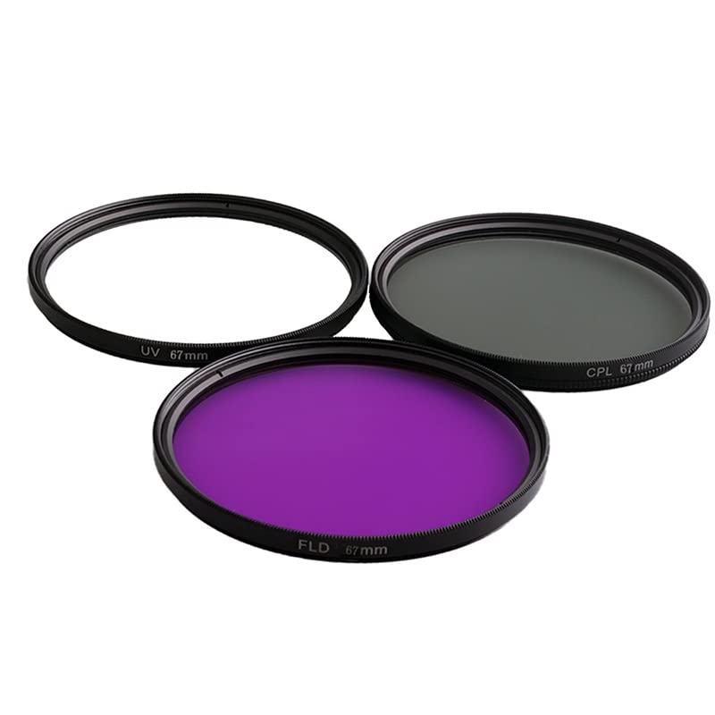 Microscope 67mm Multi-Coated Professional Lens Kit for Lenses 67 Mm