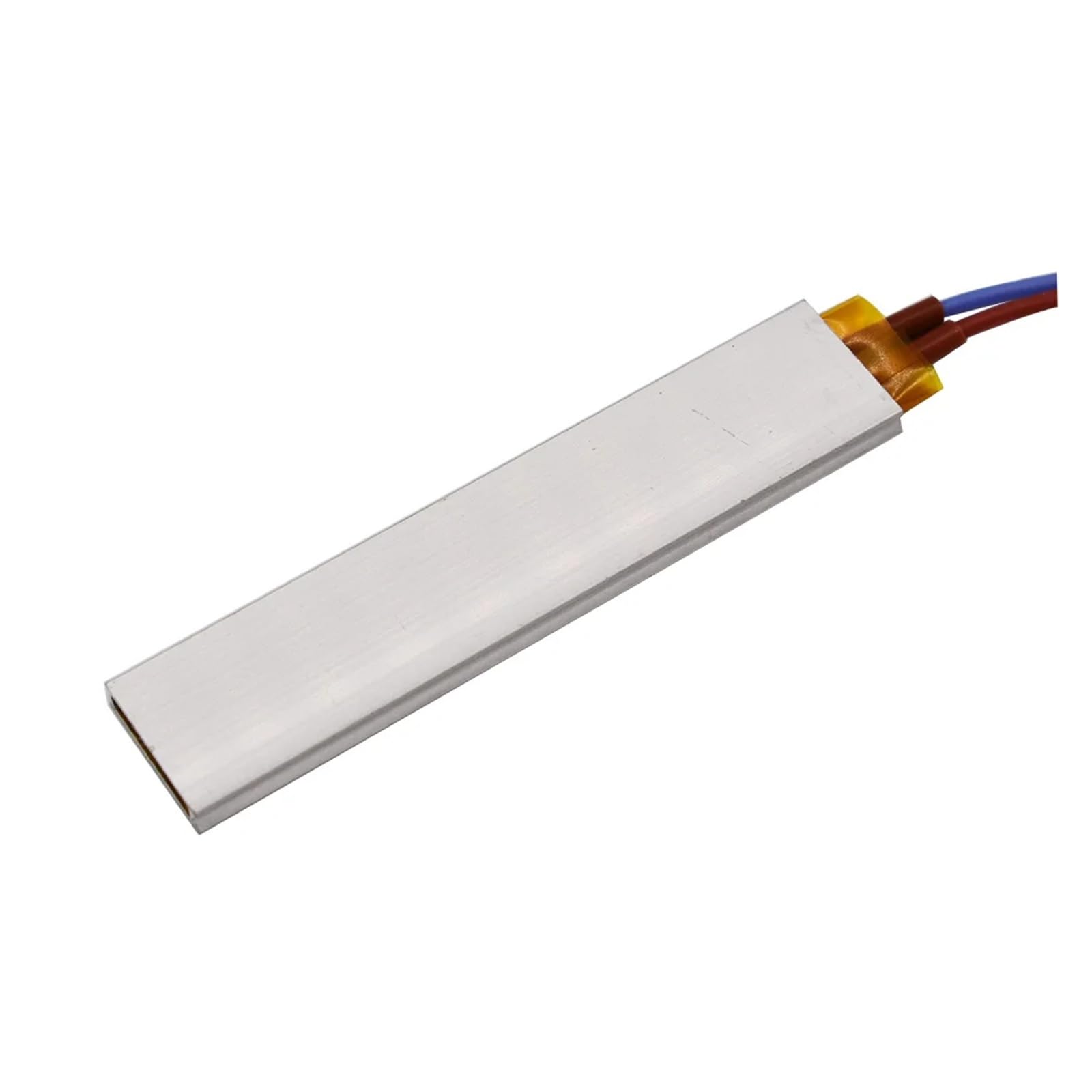 2 Szt. 100x21x5mm 12V/24V/36V/48V/110V Termostat Obudowa Aluminiowa Grzejnik Ceramiczny Płyta Grzewcza(12V 120Degree 50W)