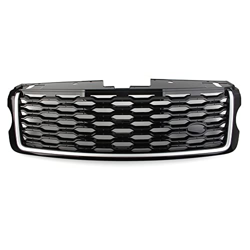 Calandre supérieure en maille pour Range Rover Vogue L405 noir brillant