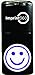 Imprint 360 AS-IMP2020 Round Teacher Stamp - Purple Smiley Face, Purple Ink, Durable, Light Weight Self-Inking Stamp, 5/8" Impression Area
