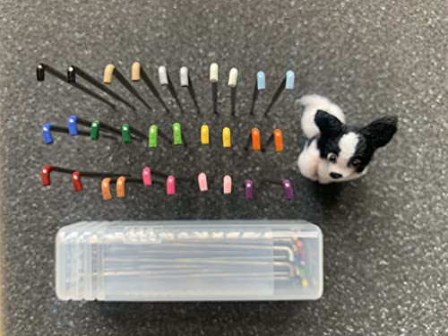 heidifeathers Ultimate Needle Mix' Felting Needles -15 Different Types of Needle! Including Star, Reverse, Twisted, Triangular, Crown...