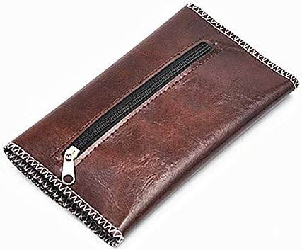 EisEyen Tobacco Pouch for Handbags, Cigarettes in Leather Tobacco Pouch Filter Paper Tobacco Pouch