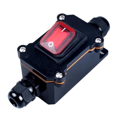 Interruptor de cable AC 250V que evita cortocircuitos por humedad en jardines