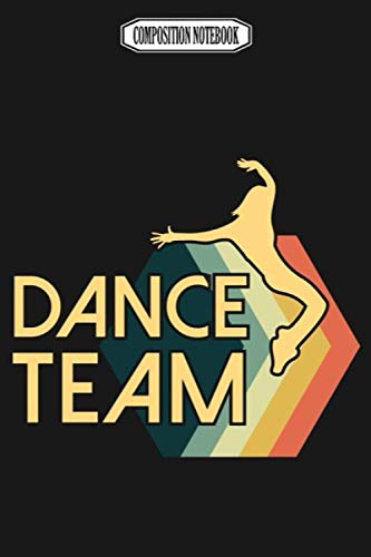 Composition Notebook: Dance Team Retro Wii Gavin Decorations Acaademy Switch Revolution Dance Notebook Journal Notebook Blank Lined Ruled 6x9 100 Pages
