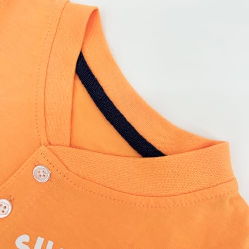 Image of Bumeex Toddler Boys Cotton Clothing Sets Short Sleeve Tee and Shorts