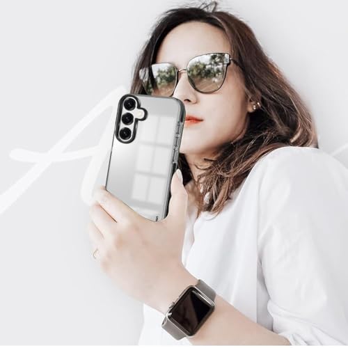 Image of KARWAN Back Cover| Samsung Galaxy S24 FE Back Cover |Polycarbonate Material| Full Camera Protection |Perfectly Fit| Case for Samsung Galaxy S24 FE - Transparent