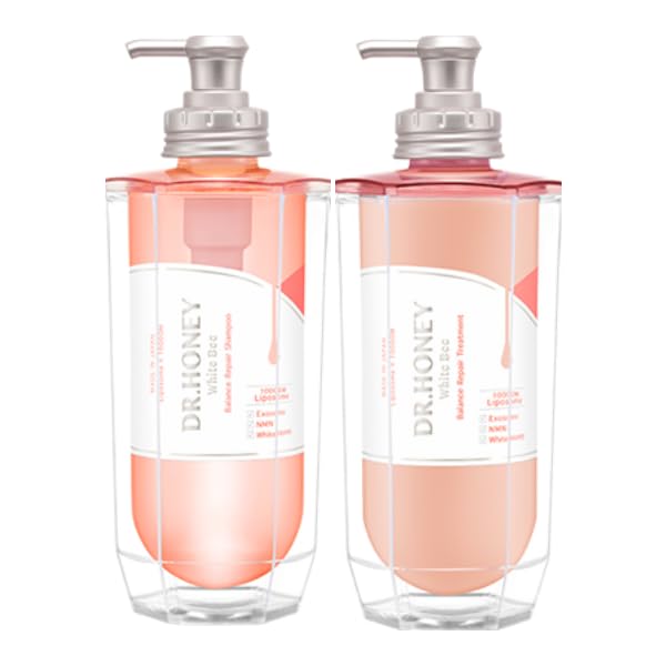 DRハニー シャンプー & トリートメント [ 340mL / 340mg ] ボトルセット (WhiteBee)