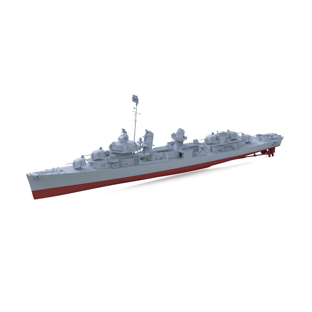 MRY-SFW SSC300534S-A 1/300 zestaw do budowy modelu wojskowego USN Fletcher Class Cowell (DD-547) 1943 pełny kadłub segmentowy