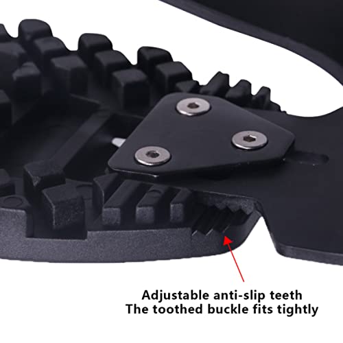 Aeiofu Toe Clips Cage Bike Pedals Adapters Compatible With Peloton Heavy Duty Plastic Pedals Accessories Compatible With Peloton Shoe Clips Compatible With Peloton Pedal Converter 1 Pair #TOP2