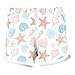 Hudson Baby Infant Girls Shorts Bottoms 4-Pack, Sea Shells, 0-3 Months