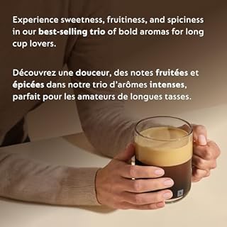 Nespresso Vertuo Pods, Discovery Bestsellers Mixed Pack of 60 capsules - Compatible with Vertuo coffee maker, Recyclable pods