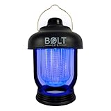 BOLT LITE Camping Lantern + Bug Zapper Mosquito and Fly Killer Rechargeable Portable Light Pest Repellent