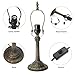 wecrejoni Tiffany Lamp Bedside Table Lamp-Nightstand,Stained Glass Lamp for Bedroom Dorm Living Kitchen, Aesthetic Cute Home Decor Gift (OFU1158)