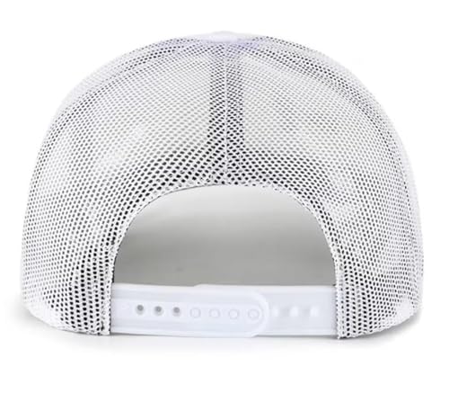 Gorra Trucker Sports Blanca y Azul con Logo NY Ajustable miniatura 5
