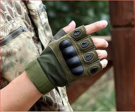 Image of Leather Fitness Gloves