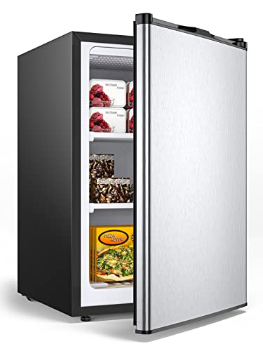 Compact Upright Freezer, Mechanical Control Freezer w/7 Grade Adjustable Thermostat, EP23796 Upright Freezers