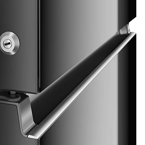 Haier-345-L-3-Star-Triple-Inverter-Frost-Free-Double-Door-Refrigerator-Convertible-HEF-35TKS-Black-Brushline Haier 347 L 2 Star Frost-Free Double Door Refrigerator (HRF-3674BKS-E, Black Brushline)