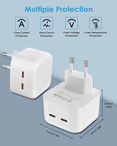 Caricatore 35W per MacBook Air M2 M1 2022 2021