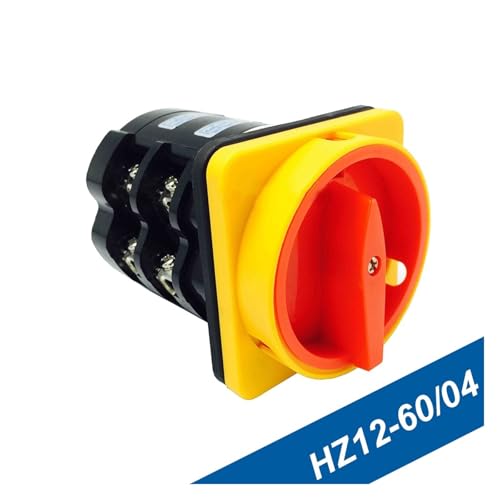 Bouton de commutation rotatif 60A pour sectionner l'alimentation 4 bornes - 3