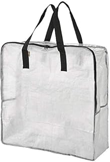 IKEA DIMPA Extra Large Storage Bag, Clear Heavy Duty Bags, Moth and Moisture Protection Storage Bags