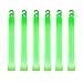 30 Industrial Grade Glow Sticks, 6" Ultra Bright Emergency Light Sticks with +12 Hours Duration (Green)