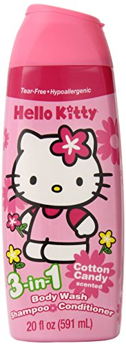 Hello Kitty Sanrio 3 in 1 Body Wash, 20 Ounce