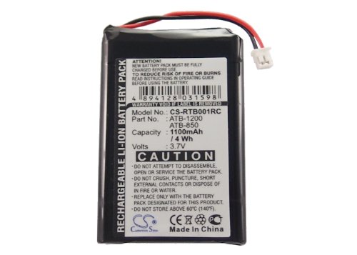Cameron sino 1100mAh 3.7V Li-ion ATB-1200 Battery for RTI T2B T2Cs T2C T3 Remote Control