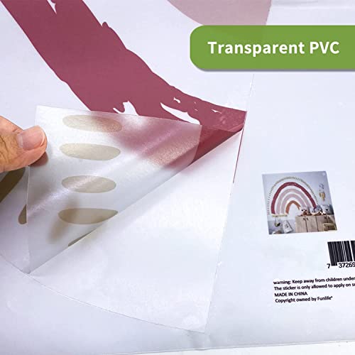 Rainbow Wall Sticker Stickers Easy Peel And Stick Wall Nursery Bedroom Wall Decor,Window Decal For Kids Bedrooms, Nursery, Baby Room, Play Room, Kids Room, Removable Vinyl Stickers (D) #TOP5