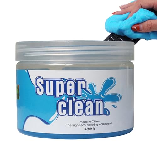 Gel de limpieza de automóviles, gel de limpieza para el interior del automóvil - Herramienta de detalle para la ventilación - gel de limpieza de polvo no elegante para detalles interiores del automóvi