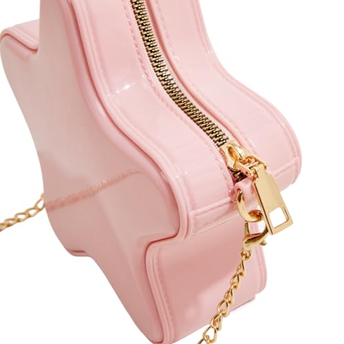 Image of Women's Mini Star Tote Bag, Women's Cute PU Leather Hobo Bag Chic Star Crossbody