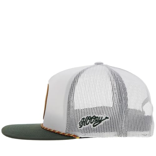 Image of HOOEY Spur Adjustable Snapback Hat - High Profile 5-Panel Breathable Mesh Baseball Cap, Trucker Hat for Men and Women