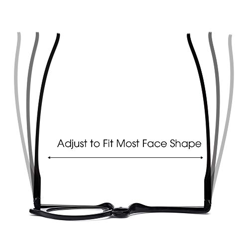 Jm 2 Pairs Makeup Reading Glasses Magnifying Flip Down Cosmetic Readers For Women +2.0 #TOP3