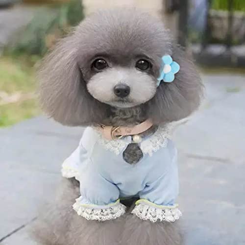Zarsio Small Dog Hair Clips Cute Dog Hair Bows Fur Ball Flower Girls Puppies Hair Barrettes Alligator Hair Clips Cat Puppy Party Birthday Grooming Hair Accessories thumb #4