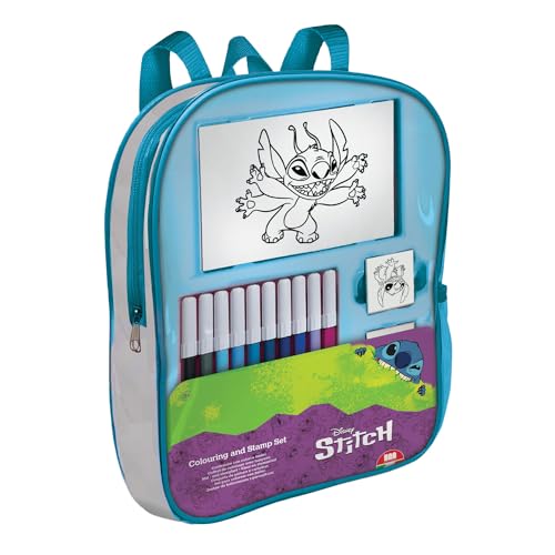 Stitch Reis Stempel- en Kleurkoffer