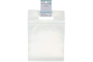 Celebrate It 25 Sheets (600 total) Clear Plastic Zip Treat Bags with Handles