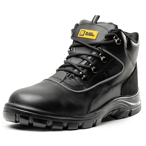 BLACK HAMMER Botas de Seguridad para Hombre Zapatos de seguridad Duraderos...