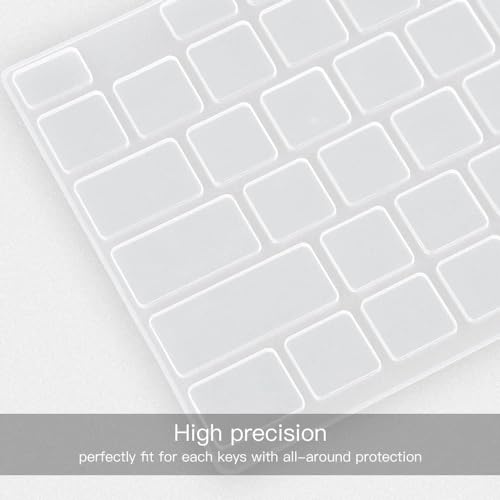 Image of Saco Keyboard Protector Cover for Asus TUF A15 (2025) 15.6 inch FA506NCG-HN199W Series - Ultra-Thin Silicone Keyboard Protector Skin for Asus TUF A15 Laptop
