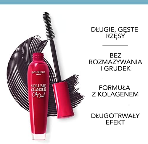 Bourjois Maskara Volume Glamour Oh Oui! tusz do rzęs pogrubiający - czarny