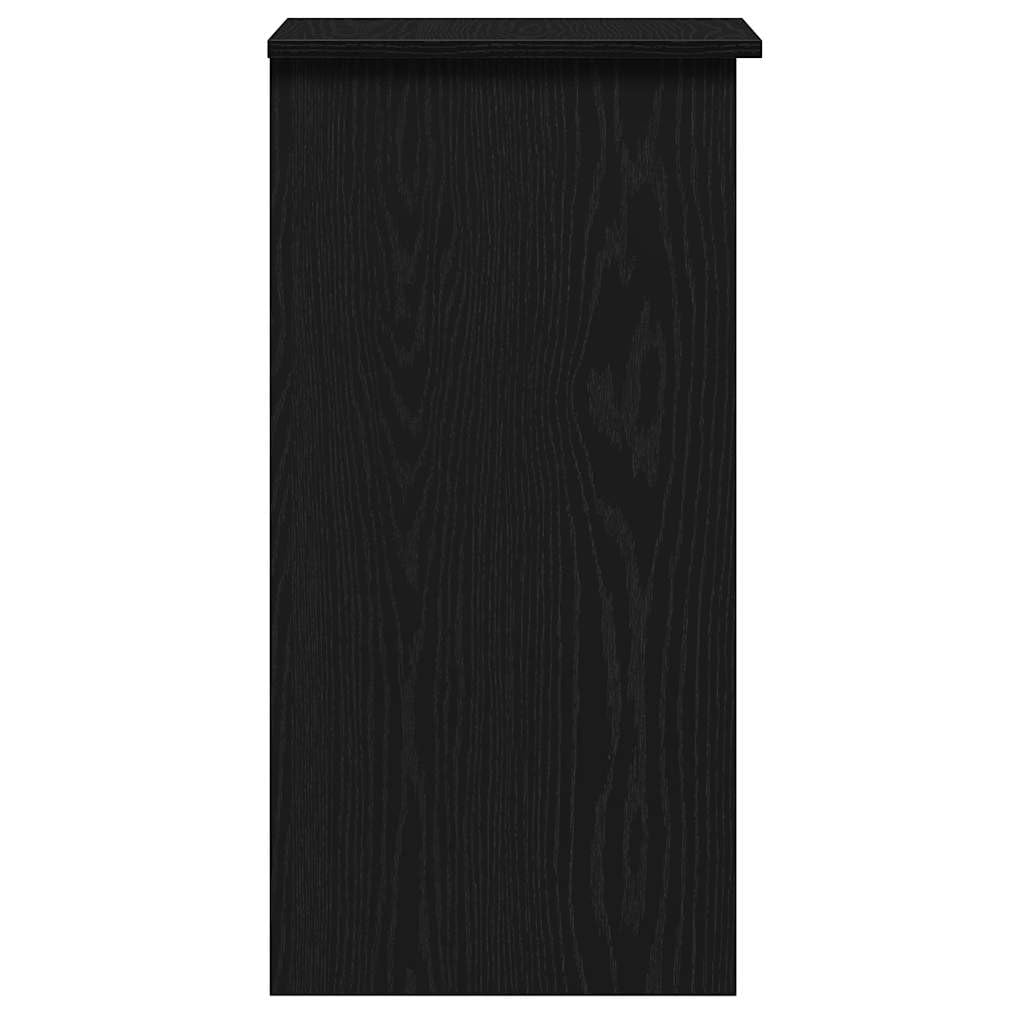 Scrivania con ripiani, in legno, 84 x 40 x 78 cm, versatile tavolo da ufficio per PC con vano portaoggetti, ripiano per laptop e monitor, home office e gaming, piano di lavoro ergonomico