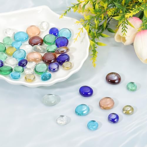 Cuentas de piedras preciosas artificiales para fijar flores en jarrones 4