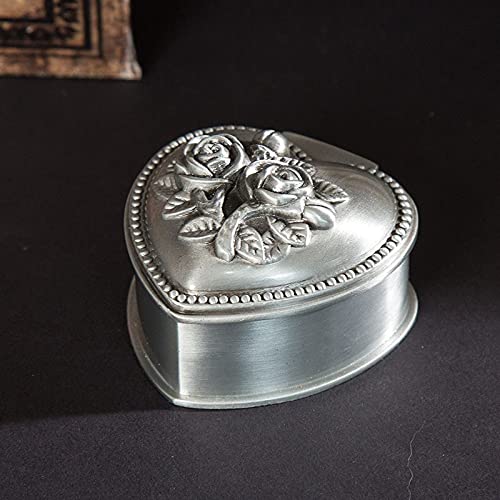 Boîte à bijoux vintage fleur pour décorer votre coiffeuse