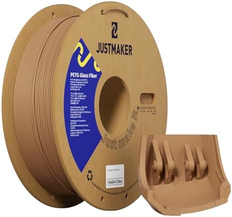 JUSTMAKER PETG-GF Brown 1.00kg