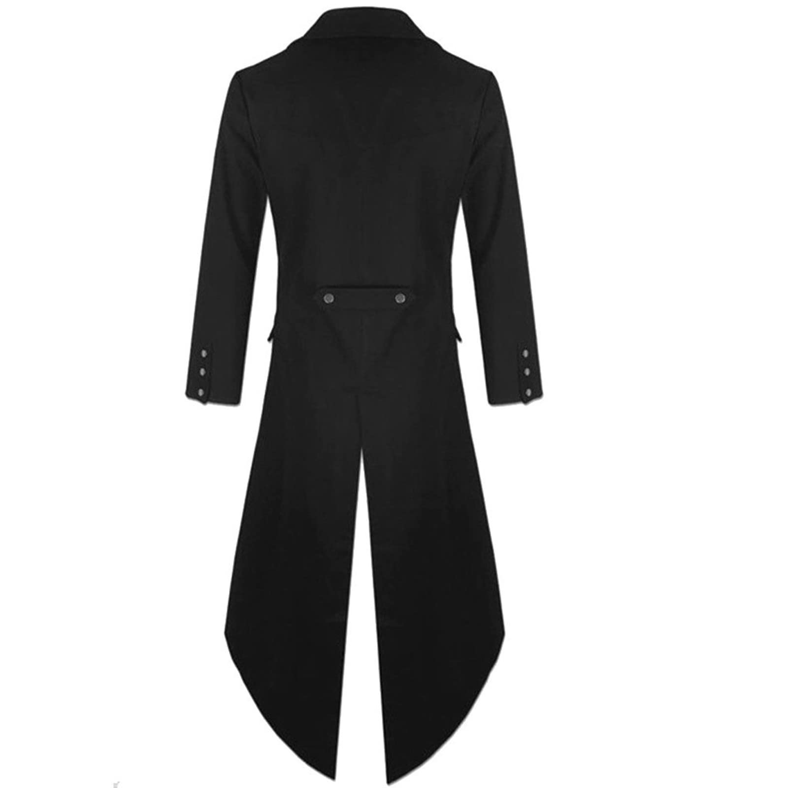 Trench Coat Uomo – Uomo Manica Lunga Principe Smoking Autunno E Inverno Uomo Frack Steampunk Giacca Gotica Moda Carnevale Costumi Per Uomo Abbigliamento Medievale Tailcoat