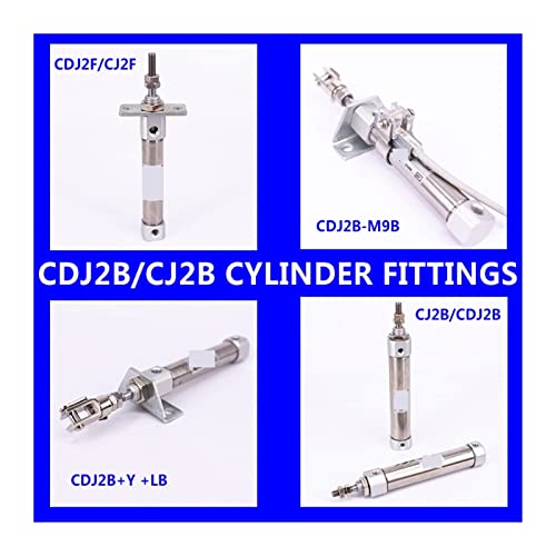 Cilindro de aire CDJ2B de alto rendimiento y doble actuación para control exacto 4