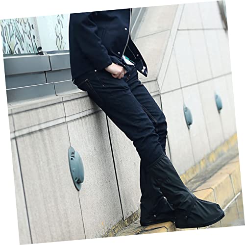 Cubiertas reutilizables para calzado antideslizantes para actividades al aire libre, impermeables, para motocicleta, ciclismo y uso casual miniatura 4