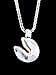 Fortune Cookie Necklace Silver Fortune Cookie Charm